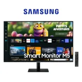 SAMSUNG 27吋 智慧聯網螢幕 M5 s27cm500ec 智慧螢幕 三星 原廠 黑 內建喇叭