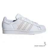 Adidas 休閒鞋 女鞋 皮革 貝殼頭 SUPERSTAR 白 IE3001