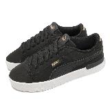 Puma 休閒鞋 Jada Renew Nubuck 女鞋 黑 金 低筒 基本款 皮革 百搭款 39113302