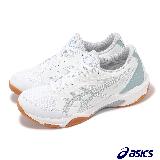 Asics 排球鞋 GEL-Rocket 11 男鞋 女鞋 白 綠 吸震 抓地 室內運動 羽排鞋 亞瑟士 1073A065102