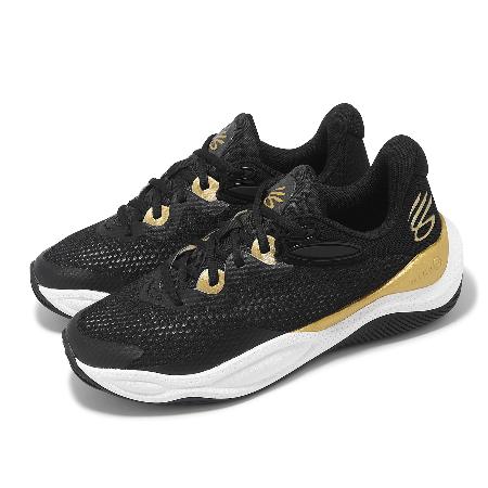 Under Armour 籃球鞋 Curry Splash 24 AP 男鞋 黑 白 金 咖哩 緩衝 支撐 運動鞋 UA 3027262001