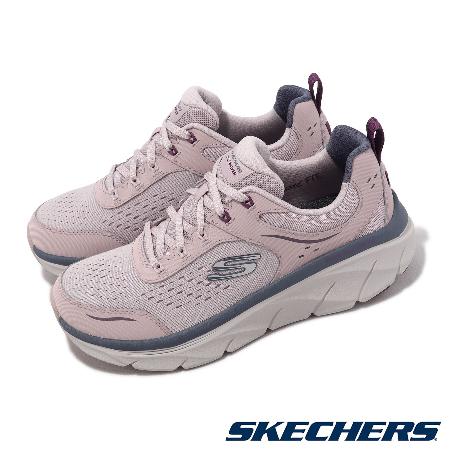 Skechers 休閒鞋 D Lux Walker 2.0 女鞋 粉 緩衝 支撐 健走 運動鞋 150093MVBL