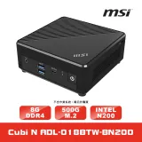 MSI微星 Cubi N ADL-018BTW-BN200 (8G+500G SSD)