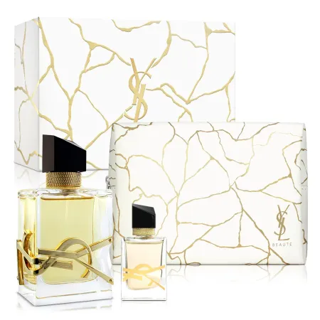 YSL 自由不羈女性淡香精禮盒(淡香精50ml+小香7.5ml)