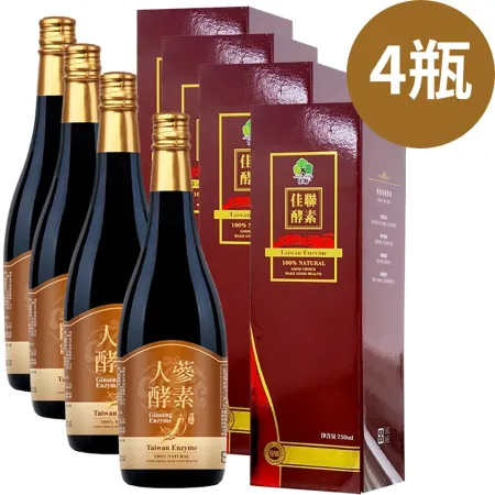 宜日宜日孝人蔘酵素750ml(4瓶)
