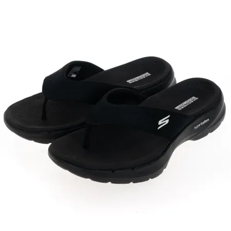 SKECHERS 男健走系列涼拖鞋 GOWALK 6 SANDAL - 229129BKW