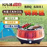 【KRIA可利亞】便攜式無煙炭燒烤肉爐/燒烤爐(KR-8108R)