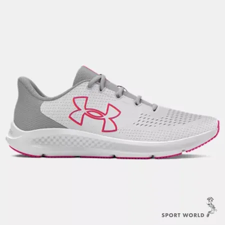 Under Armour UA 女慢跑鞋 Charged Pursuit 3 BL 灰 3026523-106