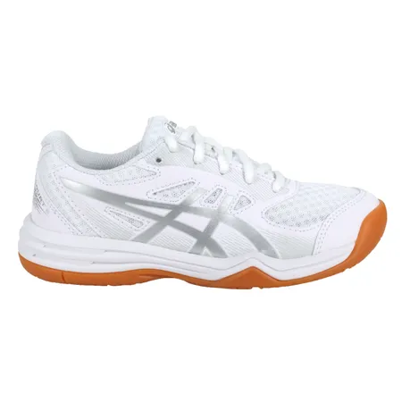 ASICS UPCOURT 5 GS男女中童排羽球鞋( 排球 羽球 亞瑟士「1074A039-101」