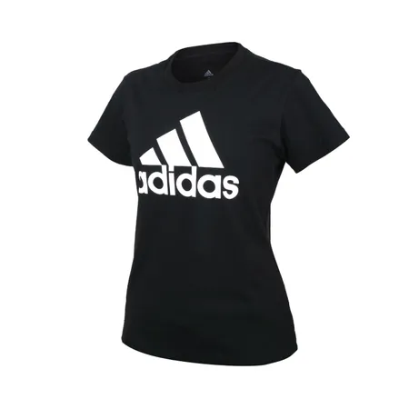 ADIDAS 女短袖T恤(亞規 純棉 休閒 慢跑 上衣 愛迪達「GL0722」