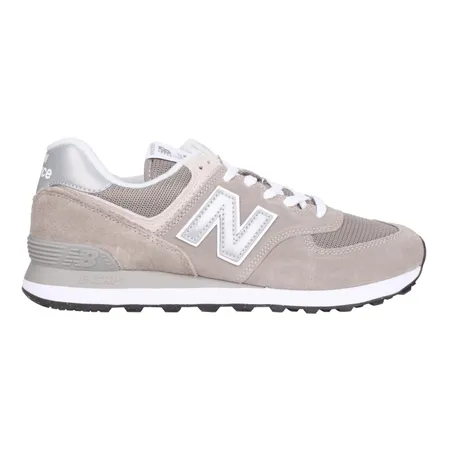 NEW BALANCE 男復古休閒鞋( 574系列 麂皮 慢跑 NB N字鞋「ML574EVG」