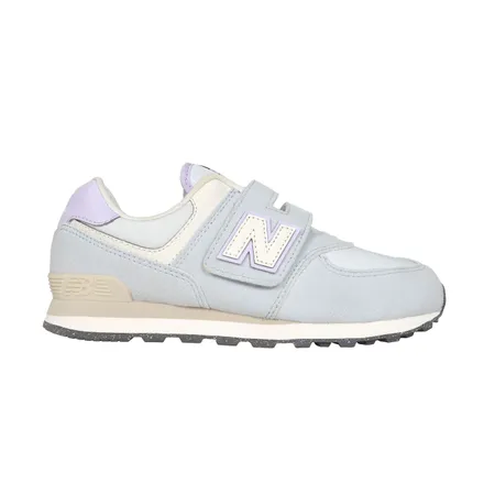 NEW BALANCE 男女中童休閒運動鞋-WIDE ( 574系列 N字鞋 寬楦「PV574AGK」