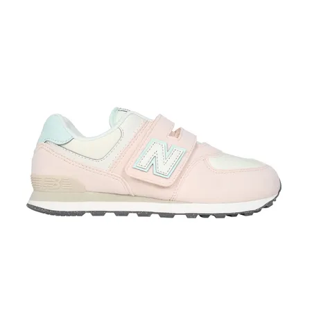 NEW BALANCE 女中童休閒運動鞋-WIDE ( 574系列 N字鞋 寬楦「PV574ABK」