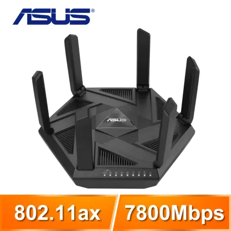 ASUS 華碩 RT-AXE7800 WiFi 6E 三頻 路由器 分享器