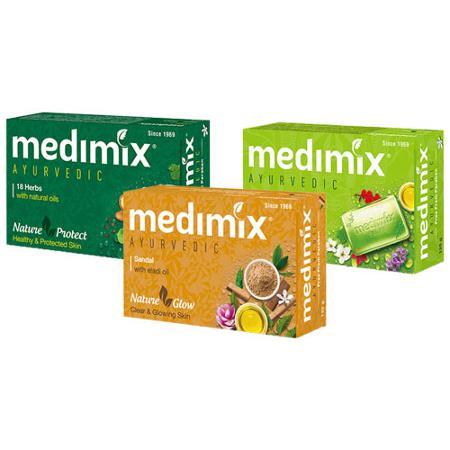 MEDIMIX印度皂 綠寶石皇室藥皂浴美肌皂125g(多款任選)-平行輸入