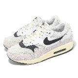 Nike 休閒鞋 Air Max 1 男鞋 女鞋 白 灰 氣墊 經典 情侶鞋 運動鞋 HJ3498-007