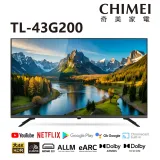 【促銷】(無安裝)奇美 43吋4K GoogleTV液晶顯示器 TL-43G200