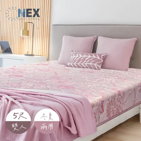 (NEX) 連結式彈簧 雙人5尺 3D透氣布 冬夏兩用雙面睡 硬式護脊 硬床墊