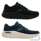 Skechers 休閒鞋 男鞋 ARCH FIT 2.0 黑/藍 232700BBK/232700NVY