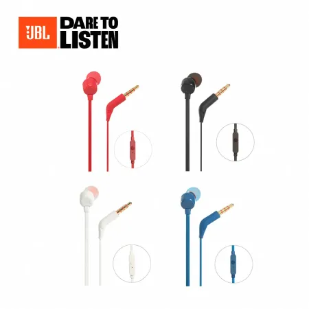 【JBL】Tune110 3.5mm入耳式耳機/耳機麥克風