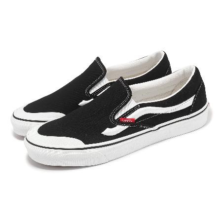 Vans 懶人鞋 Classic Slip-On 138 男鞋 女鞋 黑 白 刺繡 帆布 休閒鞋 情侶鞋 VN000BW36BT