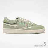 Reebok 休閒鞋 女鞋 皮革 Club C Revenge Vintage 綠 100074240