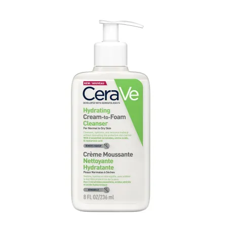 CeraVe適樂膚 溫和洗卸泡沫潔膚乳236ml