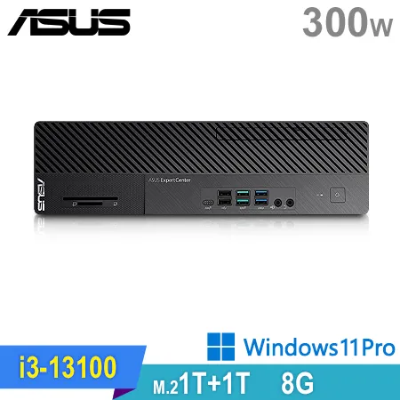 (商用)ASUS M700SE(i3-13100/8G/1TB HDD+1TB SSD/W11P)