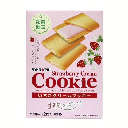 買一送一【三立】草莓奶油風味薄燒84g