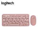 【Logitech 羅技】Pebble 2 Combo 無線藍牙鍵盤滑鼠組 玫瑰粉