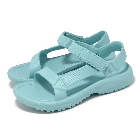 Teva 休閒涼鞋 W Hurricane Drift 女鞋 松石綠 魔鬼氈 支撐 戶外鞋