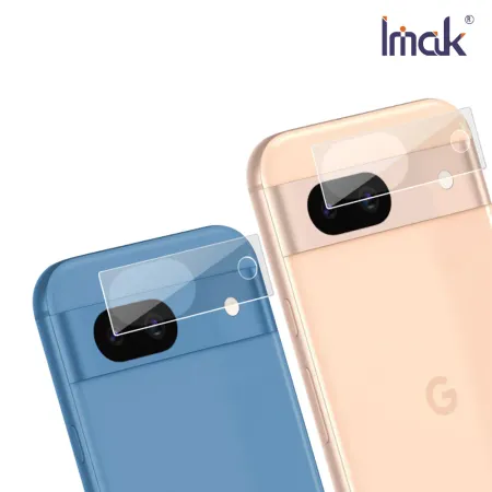 Imak 艾美克 Google Pixel 8a 鏡頭玻璃貼(兩片裝) 奈米吸附 鏡頭貼 鏡頭保護貼 鏡頭膜  