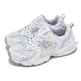 New Balance 休閒鞋 530 中童 寬楦 白 藍 小朋友 透氣 緩衝 運動鞋 NB PZ530PC-W