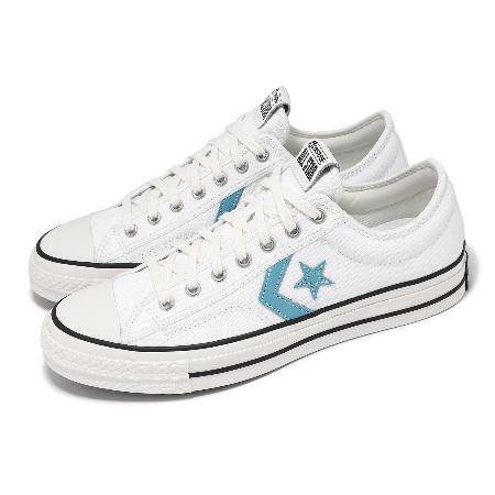 Converse 休閒鞋 Star Player 76 男鞋 女鞋 白 綠 帆布 緩衝 情侶鞋 帆布鞋 A09857C