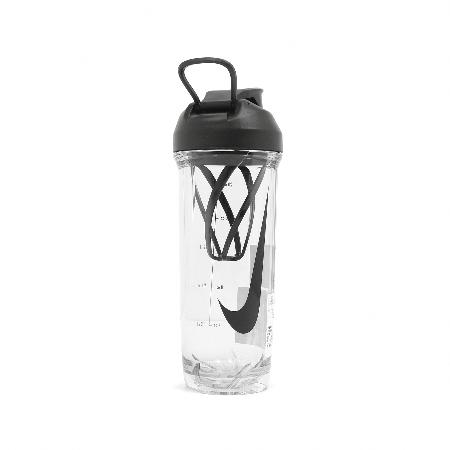 Nike 水壺 TR Recharge 2.0 黑 搖搖杯 翻蓋式 24oz 700ml N101072491-024