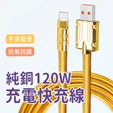 TC-TC 2米純銅金龍線 typec傳輸線 快充線 pd充電線 type-c iphone15充電線 手機編織金龍線