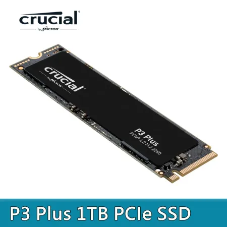 美光Micron Crucial P3 Plus 1TB SSD NVMe PCIe M.2 固態硬碟