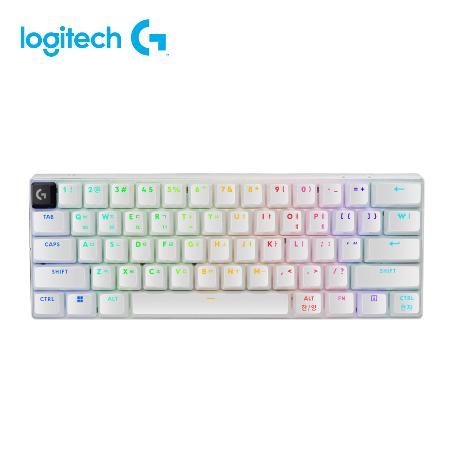 【Logitech 羅技】G Pro X 觸感軸職業機械式60電競鍵盤｜白色