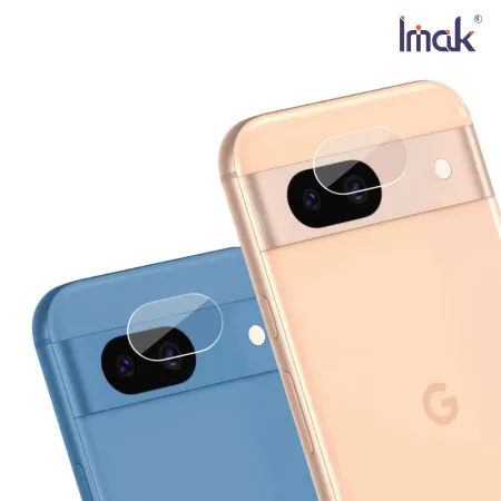 Imak 艾美克 Google Pixel 8a 鏡頭玻璃貼(縮小版)(兩片裝) 奈米吸附 鏡頭貼 鏡頭保護貼 鏡頭膜 