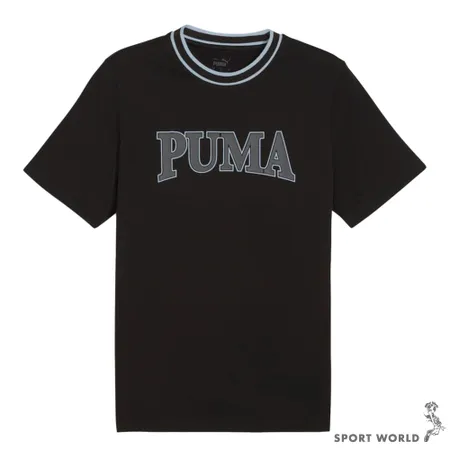 Puma 短袖上衣 男裝 純棉 Logo 歐規 黑 67896751