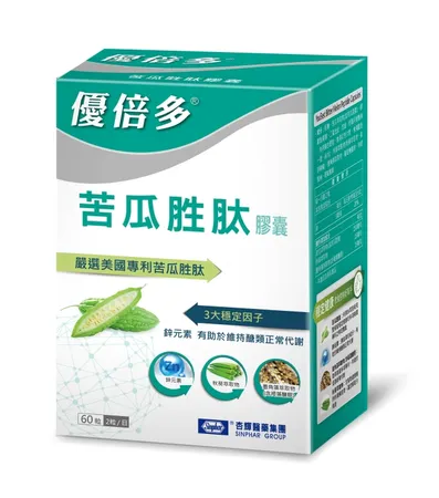 優倍多苦瓜胜肽膠囊60粒/盒