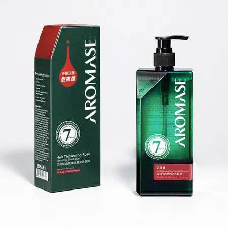 Aromase艾瑪絲 玫瑰強健豐盈洗髮精 400mL