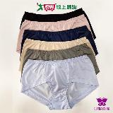 臺灣製涼感舒適女褲 M~XL 透氣 涼爽 柔軟超細纖維 三角褲 女內褲【愛買】