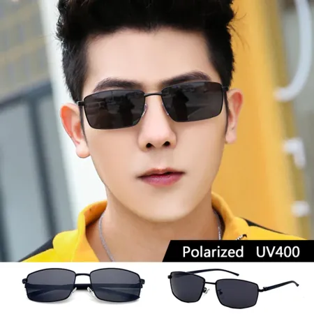 【SUNS】男士偏光墨鏡  方型駕駛太陽眼鏡  抗UV400