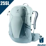 【Deuter】FUTURA 透氣網架背包25SL(女性窄肩款)/休閒背包.旅遊背包.攻頂包/3400221 水藍