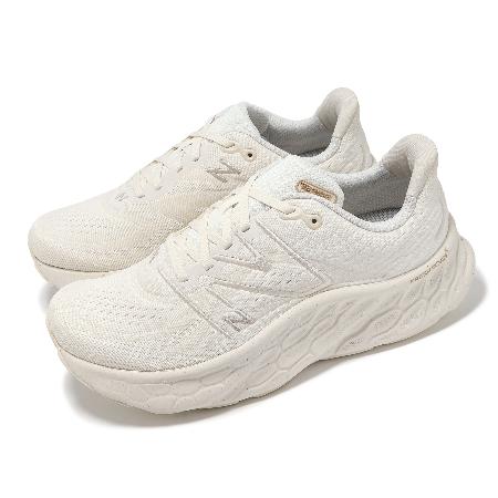 New Balance 慢跑鞋 Fresh Foam X More V4 2E 男鞋 寬楦 米白 緩衝 運動鞋 NB MMORWS4-2E