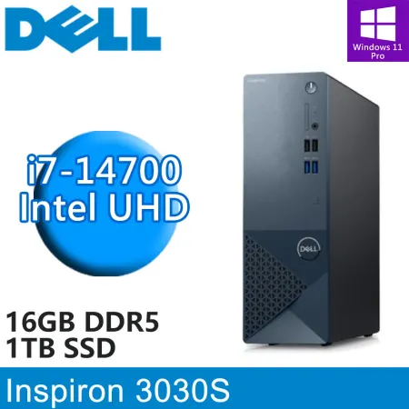 DELL Inspiron 3030S-P1808BTW(i7-14700/16G D5/1TB/W11P)