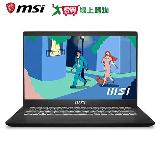 MSI微星 Modern 14 14吋輕薄商務筆電 黑 C7M-200TW 【愛買】