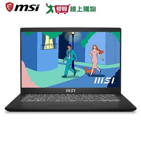 MSI微星 Modern 14 14吋輕薄商務筆電 黑 C7M-200TW 