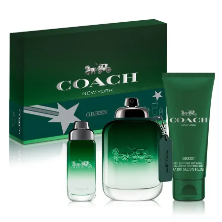 Coach 時尚都會男性淡香水禮盒(淡香水100ml+淡香水15ml+沐浴精100ml)